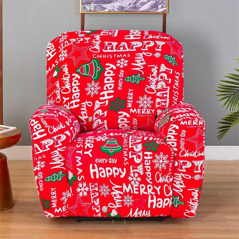 High Stretch Recliner Chair Covers Protector Leather Living Room Recliner Chair Soft Anti -Slip Recliner Chair Slipcover For Home