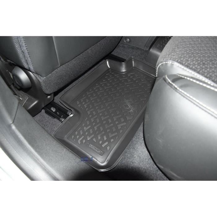 Tapis De Sol En Caoutchouc - J&J AUTOMOTIVE - Renault Megane 4 - Sur Mesure - Antidérapant - TPE Non Toxique
