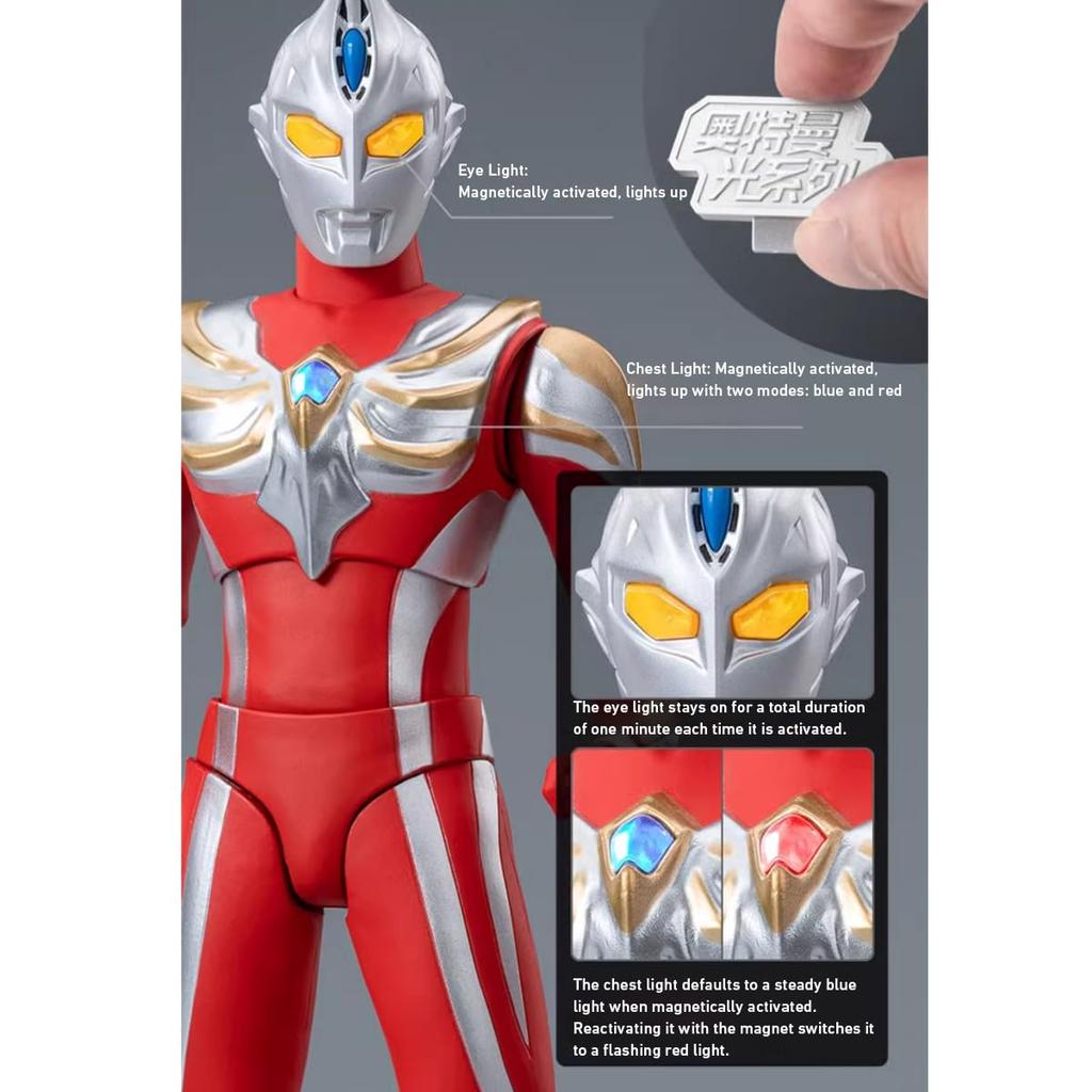 HiPlay Medium Moving Toys Max Ultraman Подвижная фигурка Окрашенный готовый продукт 1/10 UL-A12