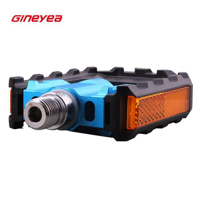Aluminum Alloy Folding Bike Pedals With Ball Bearings Commuter Touring Electric Bikes