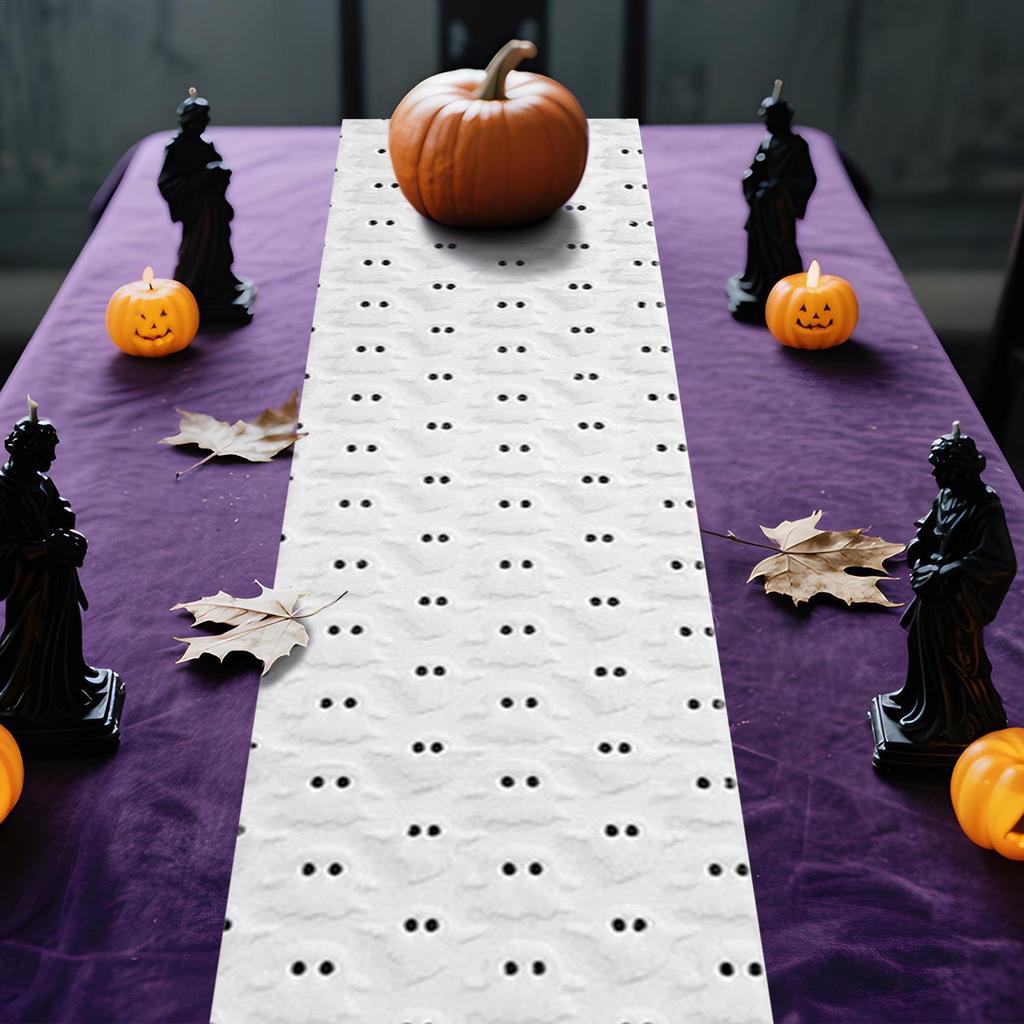 Goth Table Runner Classic Family Dinner Table Runners Decoration Festive Gothic Tablecloth For Dining Holiday Gathering Kitchen