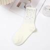 2023 Starry Sky Diamond Cotton Socks - Elegant, Heavy-Duty, Light Luxury, All-Match, Mid-Length