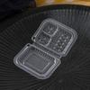 Симуляция Игрушечная кукла для еды на вынос Домик для кукол Ланч-бокс Мини-дом Украшения Ланч-бокс Аксессуары для кукольного домика Фруктовая коробка Модель 4 шт./лот
