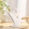 Jewelry Display Stand Holder Decoration Stylish Necklace Bust Organizer for Countertop Vanity