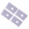 2 Pairs of Cotton Anti-nausea Bracelets for Car Travel Sea Van Plane Motion Relief WRISTBAND