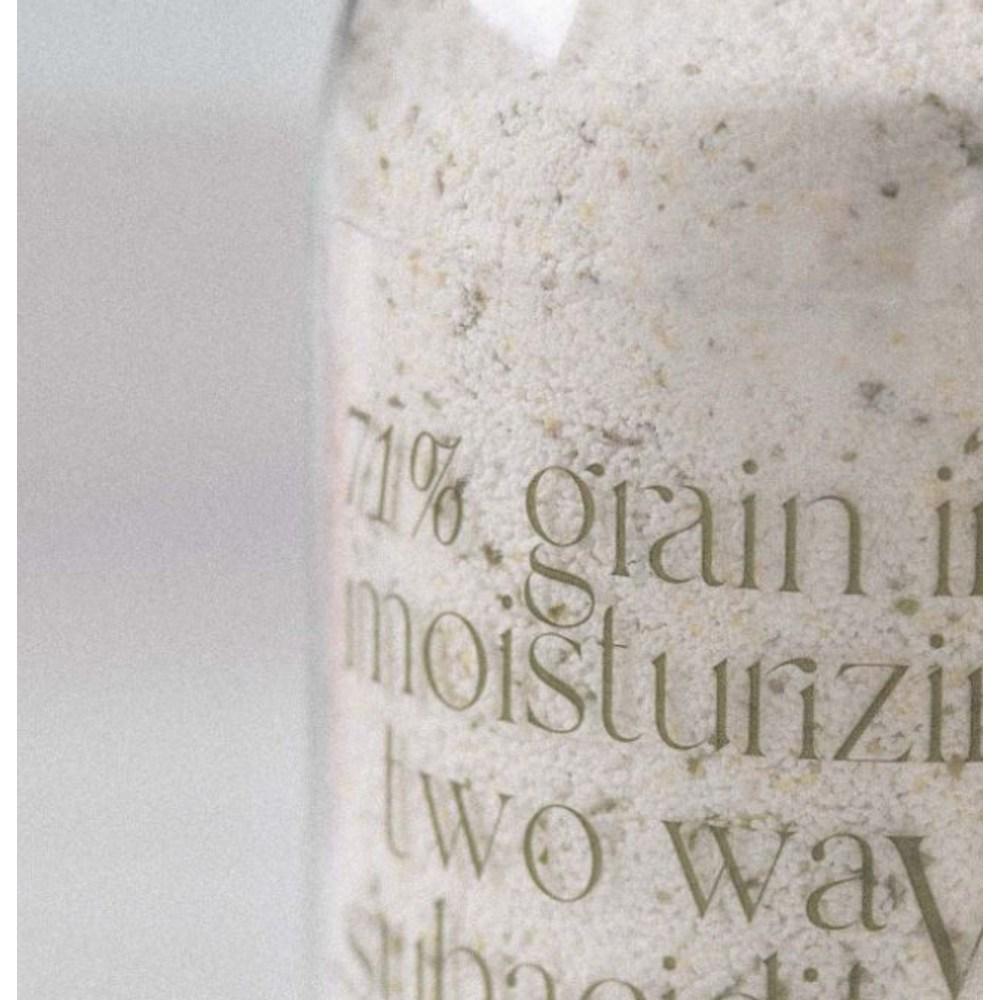 Lassielle Enzyme Oat Scrub Powder Wash, 100g, 1 Piece