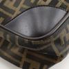 FENDI Mini tote Handbag Zucca Pattern Brown Nylon canvas Women Used