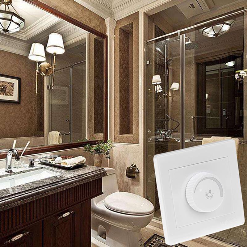 200 Вт 220 В светодиодный регулятор яркости диммера для лампы с регулируемой яркостью