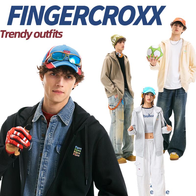 Мужской кардиган-толстовка с капюшоном в корейском стиле Fingercroxx