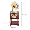 Grammophon-Spieluhr im Vintage-Stil: Retro-Wohndeko & melodischer Charme