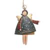 Drop Ornaments Festival Supply Christmas Decorations Santa Claus Cartoon Angel Hanging Pendants