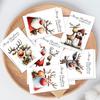 Temu Popular Christmas Fun Greeting Card Creative Cartoon Design Cute Card Gift