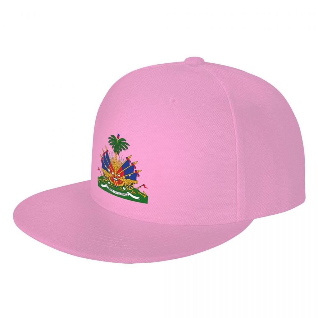 Haiti Coat of Arms Baseball Cap Hard Hat Birthday Big Size Hat Cap Female Unisex's