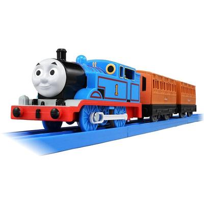 TAKARA TOMY "Plarail Thomas TS-01 Thomas" Игрушка-поезд, Возраст от 3 лет, Соответствует стандартам безопасности игрушек, Сертифицировано знаком ST