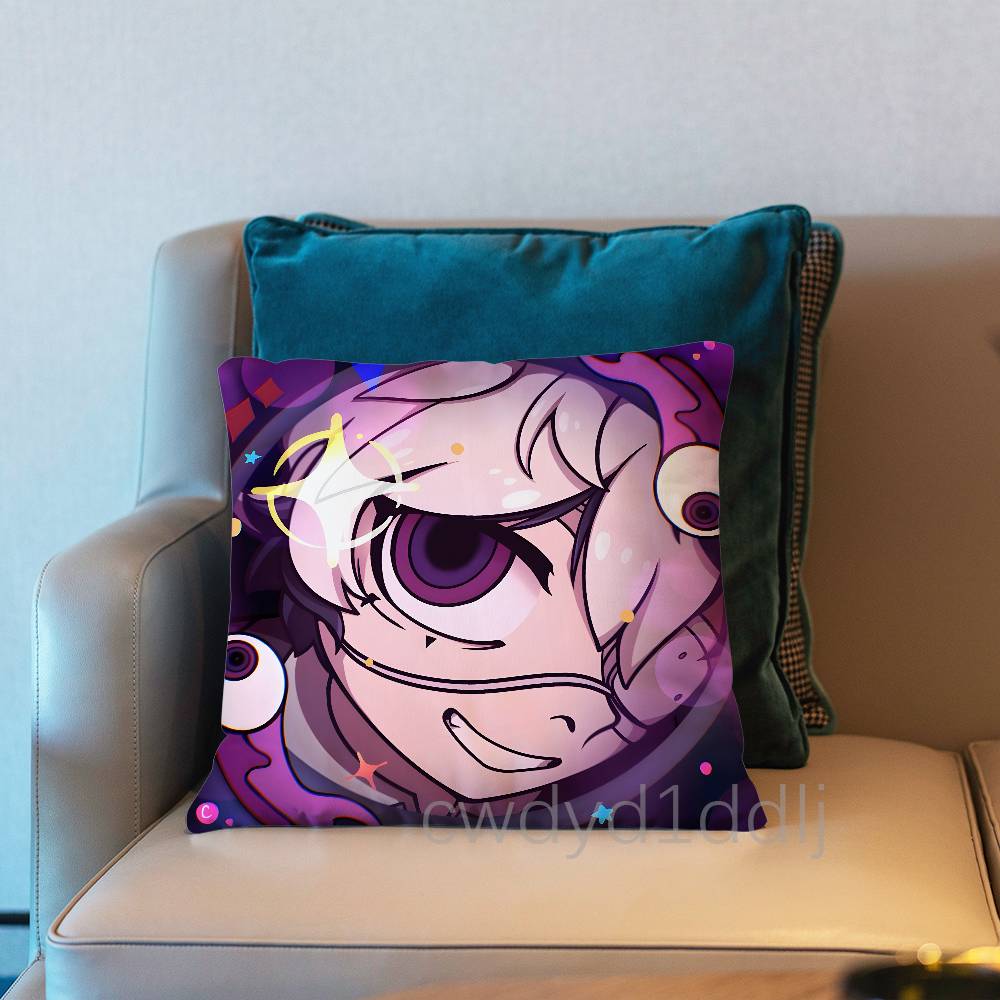 Чехол для подушки Vflower Vflower Chibi Наволочка Декор Наволочка Печатный чехол для подушки Для дивана