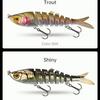 Новые рыболовные приманки для барбекю-L, многосоставные 90 мм, 120 мм, 140 мм, тонущие жесткие приманки, свимбейты, реалистичные воблеры, приманка для щуки YSX