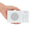 OHM AudioComm Компактное AM/FM портативное радио, Белое, RAD-H234N-W, 03-7053