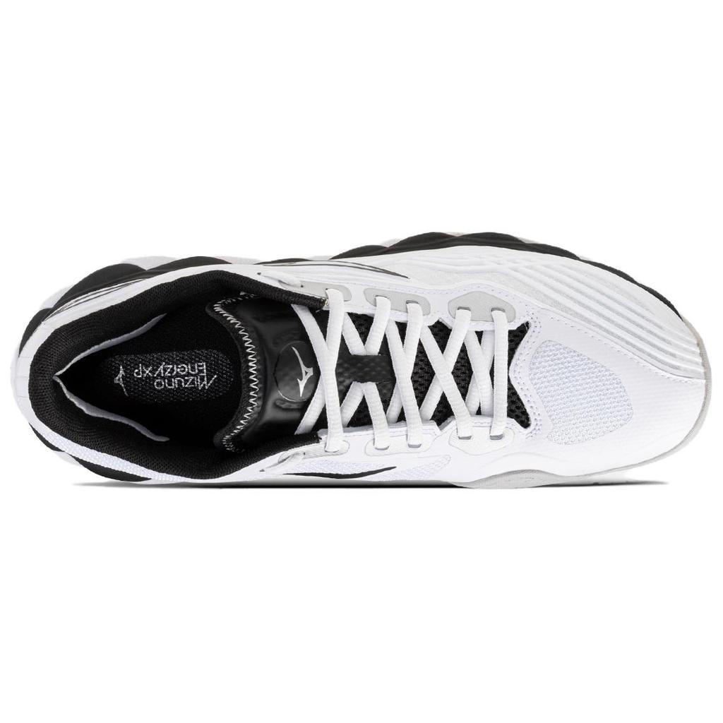 Mizuno Wave Enforce Tour 2 Удобная посадка Амортизация Прочные Низкие Теннисные Кроссовки Унисекс Белый Черный 61GA260009