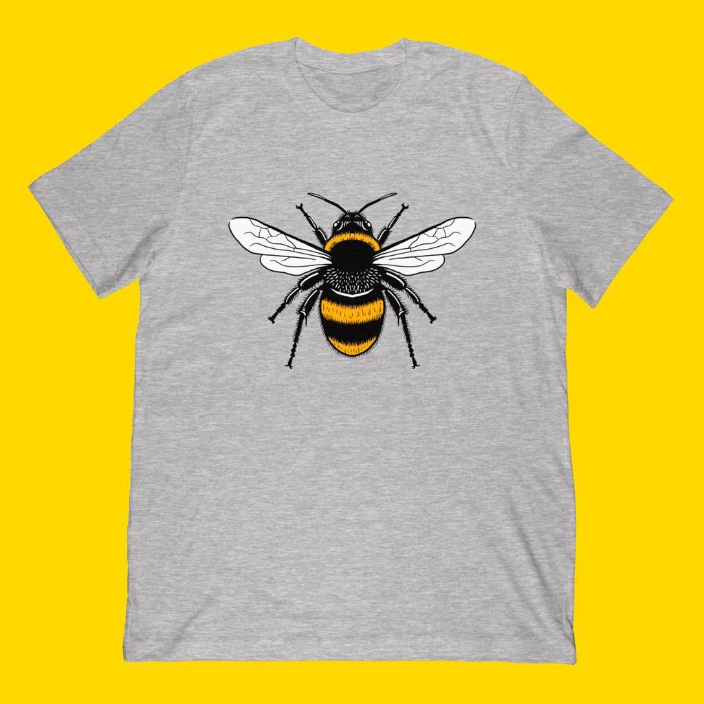 Bumblebee Illustration Tee | Honeybee Graphic Shirt