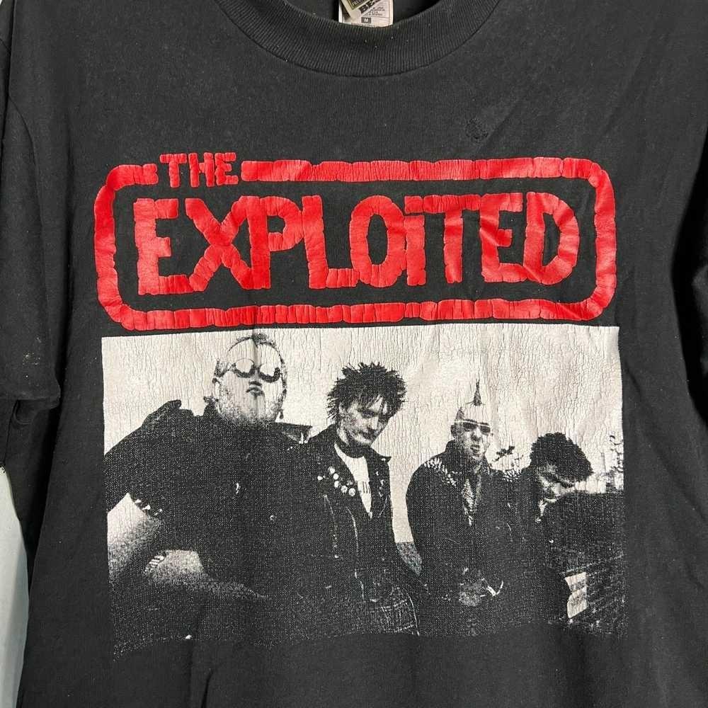 Постер группы The Exploited Члены Футболка Унисекс Концерт S-5XL Унисекс Футболка CM962