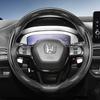 Suitable for Honda Carbon Fiber Texture Steering Wheel Cover with Segmented Quick-Release Design, Durable,  Cr-V Civic Hr-V Zr-V Vezel City Amaze OW6