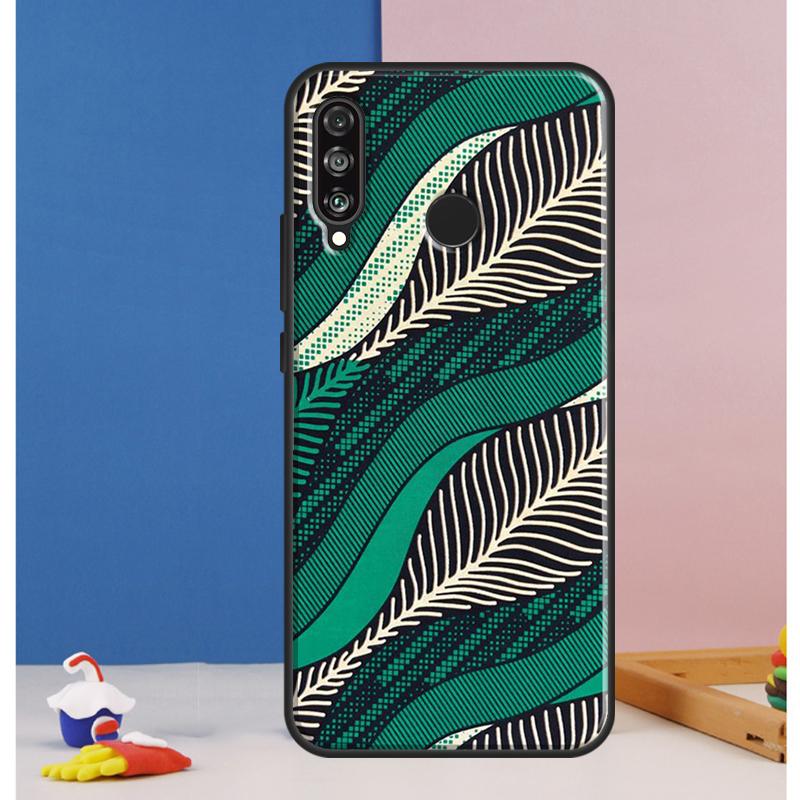 African Style Fabric Print Case For Huawei Nova 10 9 SE 8i 11i 12i 12s Y60 Y61 Y70 Y90 Y72 Y73 Y91 P60 Pro P30 P40 Lite