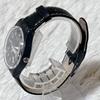 Б/у часы SWATCH NICOLA GN713, Новая батарея заменена, Рабочее состояние, День-Дата, Кожаный ремешок, 2000 Винтаж Y2K