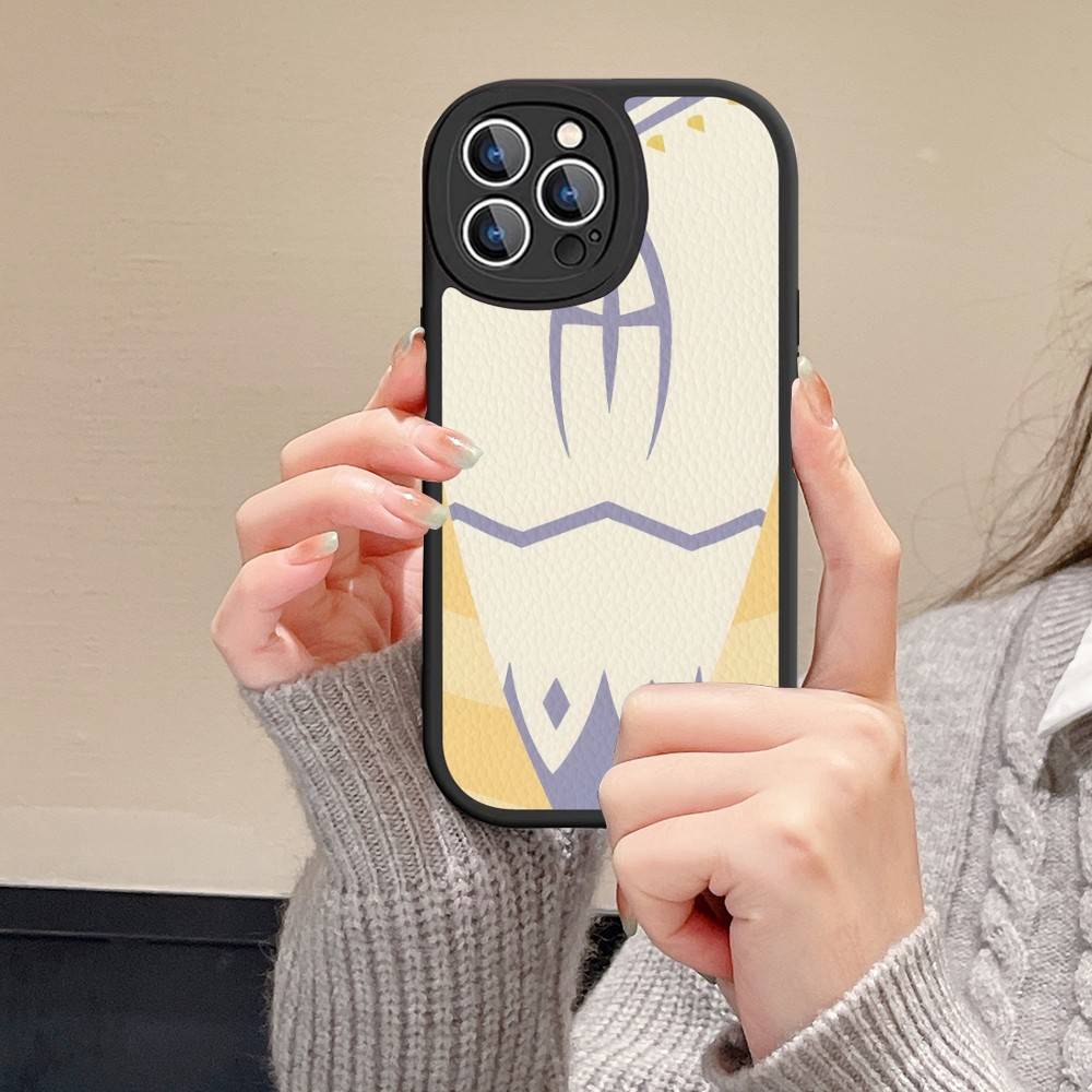 Hey A_Arnolds Cartoon Leather Phone Case For IPhone 16 14 15 Pro Plus 13 12 11 Pro Max Silicone Cover