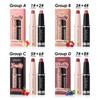 Фруктовый аромат увлажняющий блеск для губ Beauty Gloss Lipstick Стойкая водостойкая матовая помада Top Two
