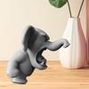 Ревущая в гневе фигурка животного, напечатанная на 3D-принтере, собака, кролик, акула, статуя слона, скульптура, домашний офис, книжная полка, украшение для рабочего стола, орнамент