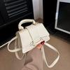 Fashion Versatile Belt Decoration Mini Bag Niche Handbag 2025 New High-end Single Shoulder Messenger Small Square Bag