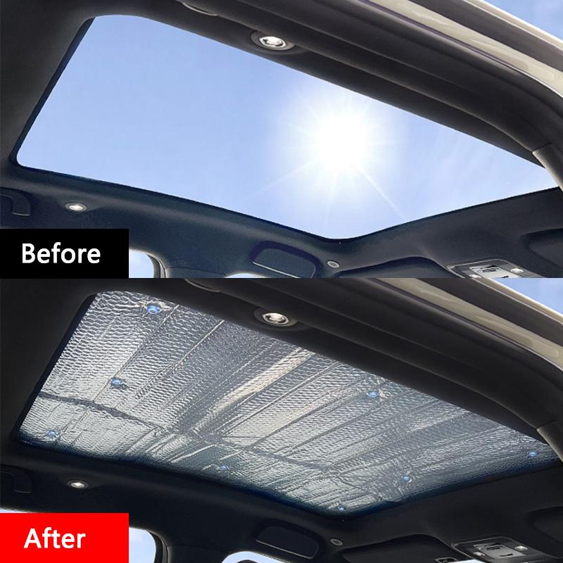 For BYD Dolphin -2024 Dolphin Accessories Sunroof Sunshade Roof Sunscreen Heat ulation Windscreen Parts Styling Sticker