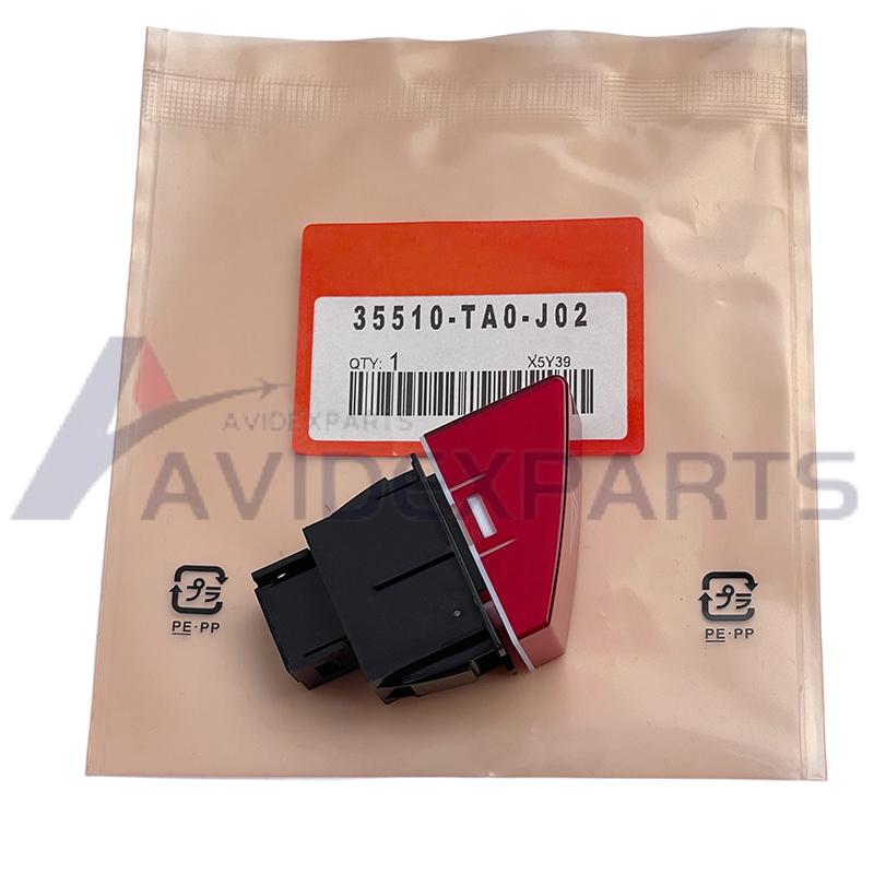 35510-TA0-J02 For Honda Accord hazard light malfunction light dual flashing light switch assembly