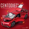 Масштаб Bugatti Centodieci, 1/32, юбилейное издание, литая под давлением модель автомобиля, игрушечный автомобиль со звуком и светом для детей, коллекция для малышей