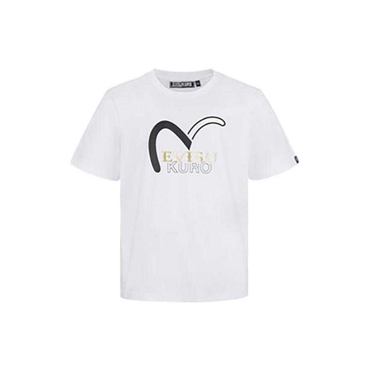 EVISU T-Shirts Men's Crew Neck Moderate Straight Fit 2ESGNM0TS618XX