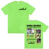 Rapper Melendi Album 2025 Tour Graphic T Shirt Unisexs Women Harajuku Gothic High Street Tshirts High Quality Pure Cotton Tshirt