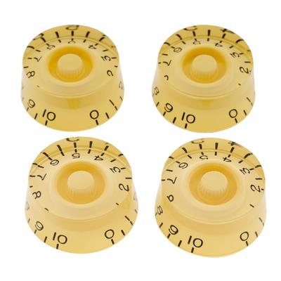 Musiclily Pro Speed Knob Inch Standard USA Les Paul LP для электрогитары Cream of Guitar, (Набор 4)