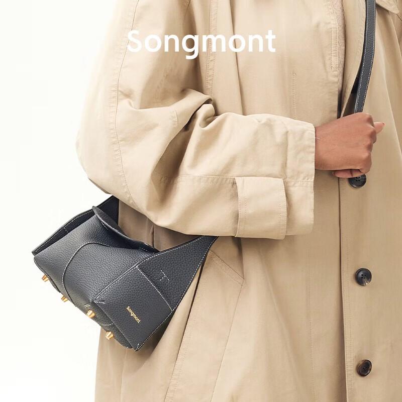 Мини-сумка через плечо Songmont Eaves из кожи