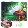 Diamond Painting Forest Mushroom Cross Stitch Diamond Embroidery Landscape Diamond Mosaic Crafts Home Decoration