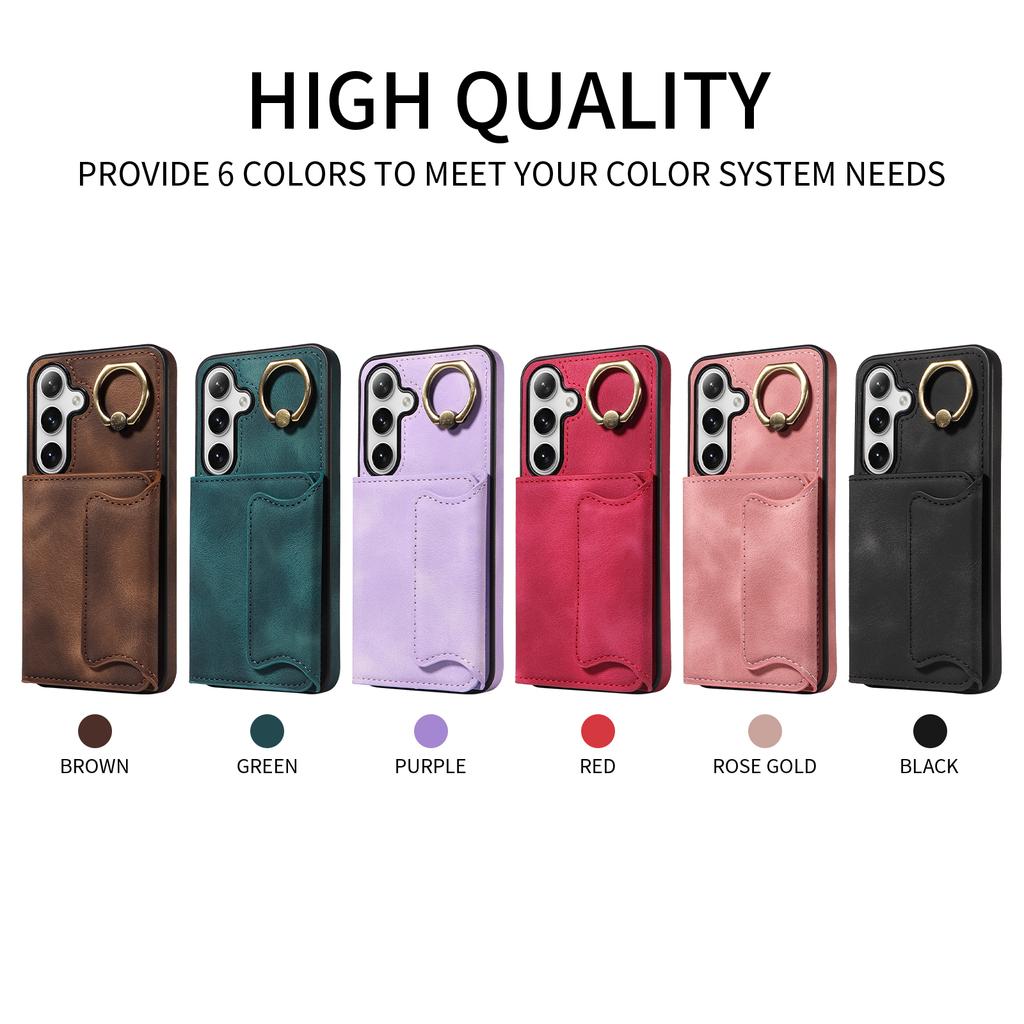 Для Samsung Galaxy S24 series. для Samsung Galaxy S24, S24+, S24 Ultra Кольцо-кронштейн для держателя карточек, чехол для телефона
