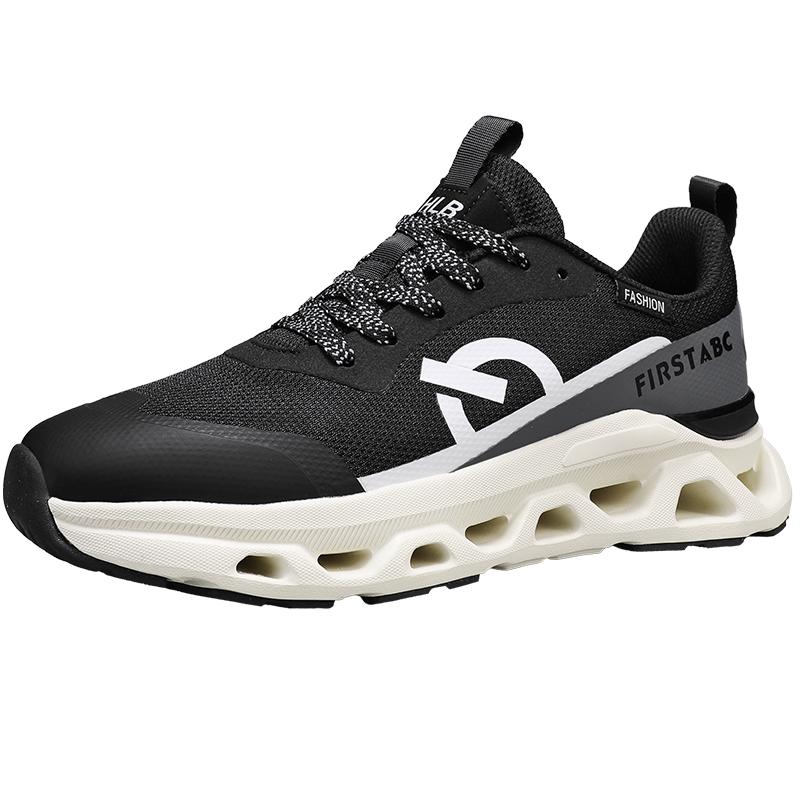 Мужские премиальные цветные дышащие сетчатые кроссовки для бега на мягкой подошве, легкая амортизация, уличные тренировочные спортивные туфли 39-44