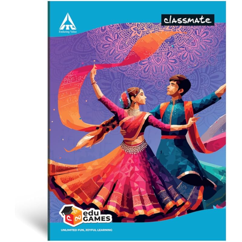 Classmate Long Notebook - A4, Soft Cover, 304 Pages, Single Line (Pack of 6)