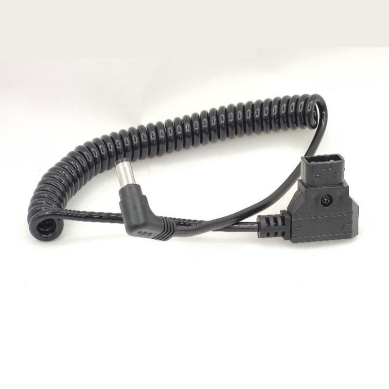 D-Tap Male To Right Angle Dc 5.5X2.5Mm Cable For Dslr Rig Power V-Mount