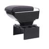 Universal Car Armrest Storage Box with Telescopic Central Channel