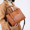 Shoulder Bag for Girls' High-end Feeling New Crocodile Pattern Tote Bag for Women's Versatile Fashion Crossbody Bag