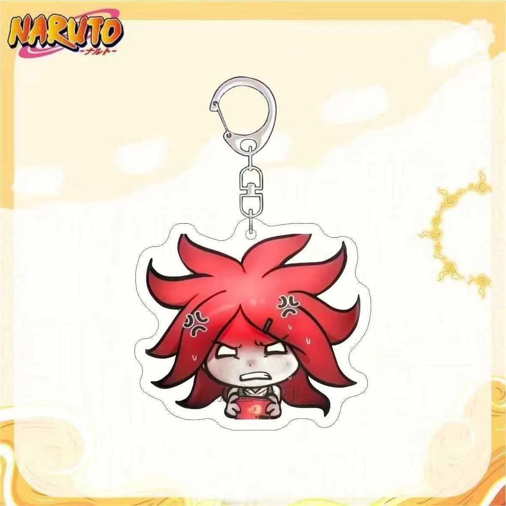 Аксессуары для акриловых брелоков Аниме Наруто Брелок для ключей с рисунком из мультфильма Узумаки Наруто