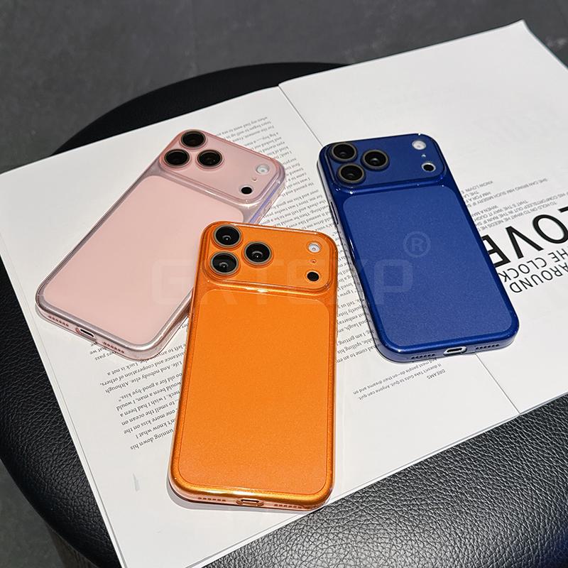 Ultra Thin Matte TPU Case with Lens Protection for For Iphone 17 Pro Max 17 Pro 17 Air Durable Non-Slip Shockproof Cover