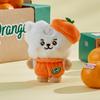 Очаровательная маленькая плюшевая кукла BT21 RJ Baby Оранжевая Вечеринка