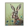 Louise Brown Hazel Hare Canvas Print