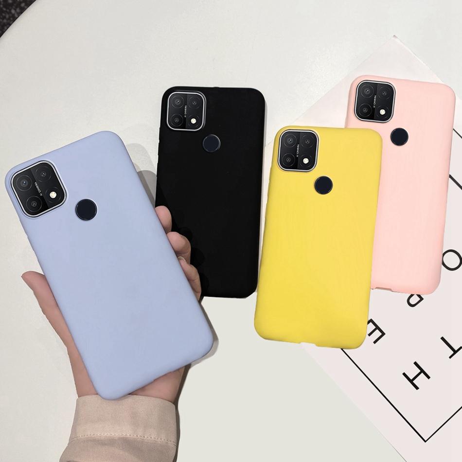 Роскошный Цветной Чехол Для Телефона OPPO A15 Чехол OPPO A15 2020 Конфетный Силиконовый Мягкий Задний Чехол Для OPPO A15s A15 S A 15 15S Funda